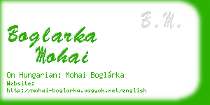 boglarka mohai business card